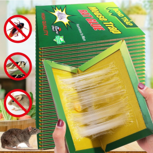 20pcs S/L Strong Sticky Mouse Board / Large Size Rat Glue Rubber Sheet / Rodent Snake Bait Trap Catcher / Large Mouse Glue Traps with Enhanced Stickiness Glue Traps for Rat