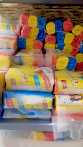 [GIÁ 1KG] Set 3 Cuộn Bao Rác Màu Đệ Nhất 1kg - CLEAN MART