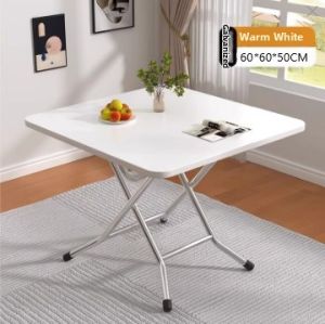 Folding Table: Home Use Small Apartment Dining Table
