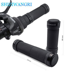 SHIZIWANGRI | SHIZIWAGNRI Grip Bicycle Handlebar Shock-Proof Bolder Rubber Bicycle Grips 80mm Mountain Bike Parts