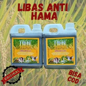 LIBAS 1 LITER - BELI 5 GRATIS 1 Pestisida Insektisida Pembasmi Hama Tanaman Racun Tikus Belalang