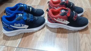 Sepatu Sekolah Anak Laki Laki Sepatu Warna Hitam Murah Tali Perekat Rekat Kecil Tanggung Umur 6-10 Tahun PAUD TK SD SMP SMA Kelas 1 2 3 4 5 6 7 8 9 0-KIDZTUBS1953040724