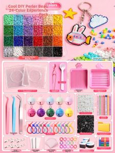 Creative Childrens DIY Kit Colored Beads Puzzles
