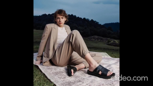 รองเท้าแตะแบบสวม รองเท้าแตะผู้ชาย เพื่อสุขภาพ Aerosoft (แอโร่ซอฟ) MA4146