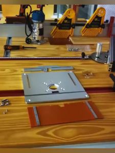 Aluminum Milling Table System Multifunctional Slotted Guide Plate Set Suitable for Electric Woodworking Milling Production
