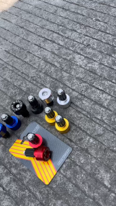 JALU STANG BANDUL CNC C30 BULAT SEPASANG SET END BAR UJUNG STANG MOTOR KAWASAKI NINJA 2TAK 150 R RR SS TWO TONE FULL CNC JALU STANG BAR END ORIGINAL MOSCOW BEAT VARIO SCOOPY PCX VIXION AEROX LEXI NMAX RX KING FIZR MIO FINO KHARISMA REVO FIT  BLADE MIO