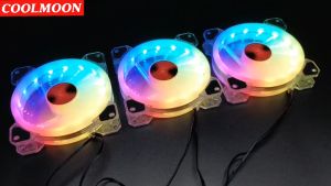 Combo Fan Case C5 / Hub Coolmoon led RGB (HUB THƯỜNG / ĐỒNG BỘ) bảo hành 3 tháng