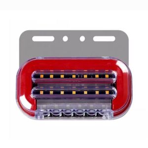 Lampu LED Bak Truck Truk LED Mobil Box Samping 24 Volt Sein Sen Running Light Variasi Truck Variasi Truk Asesoris Mobil