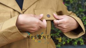 Kemeja PNS & Pemda Wanita: Model Saku Atas