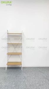 OKURA 4 Tier Multipurpose Shelf Storage Rack Home Living Office