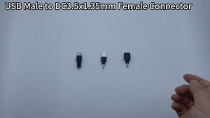 USB to DC Power Adapter DC3.5x1.35mm to USB converter for cameras routers LED strips and many sizes of compatible products