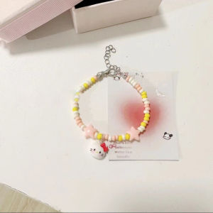 Adjustable Cat And Dog Themed Bracelet for Couples And Best Friends KT Cat Pachat Dog Miyuki Beads Bracelet High Quality Jewelry