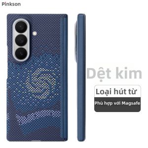 pinkson | Ốp Lưng Cho Samsung ZFold Chất Kevlar Bọc Toàn Bộ Mỏng Chống Trầy