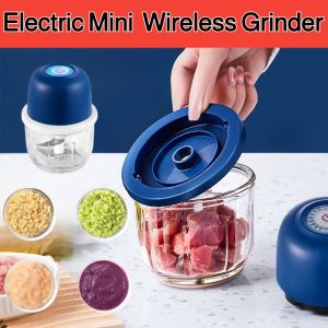 Electric Mini Whirlwind Wireless Grinder Garlic Chopper Food Processor Food Mixer