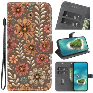Leather Card Slot Case For Nokia 1.3 1.4 2.2 2.3 2.4 3.2 3.4 4.2 5.3 5.4 6.2 7.2 X20 X30 XR20 XR21 Wallet Protect Phone Cover