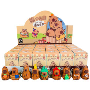 Capibala blind box keychain cute snot bear Capibala doll pendant