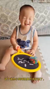 Children Badminton Racket Outdoor Sport Kids Tennis Rackets 1 Pair Parent-Child Interactive Sport Game