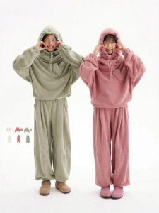 LOVESASAKIDS | Girls Love Pocket Fleece Hoodie Sweatpants