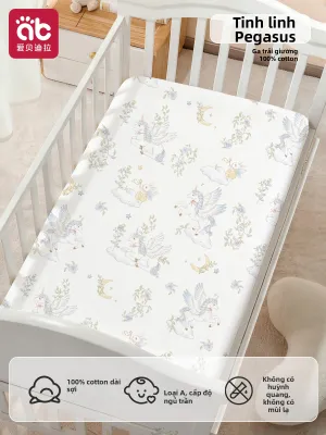 AIBEIDILA | Đệm Lót Nôi Bằng Cotton Chống Thấm