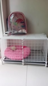 Dog Cage Puppy cage Small Dog Specific spliced Cat Dog Villa Suitable for Small and Medium Cats Dogs