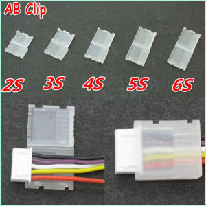 20Pcs/Lot 2S 3S 4S 5S 6S JST-XH Balance Plug Savers AB Clip Lipo Battery Balance Head Protection for RC Car Airplane Boat Parts