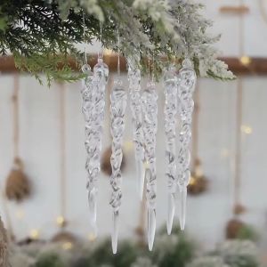 12pcs Hiasan Dekorasi Pohon Natal Christmas Tree Ice Ornament Xmas