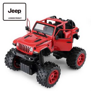 Strong Off-Road Remote Control Car USB Charging Toy Gift Model Jeep Wrangler Unlimited Rastar Starlight Durable Electric Car