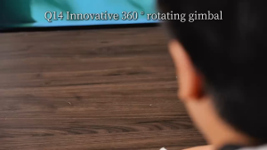 Phone Cooler Face Tracking Selfie Stick Tripod 360° Rotation Cooling Gimbal Travel Mini Stabilize