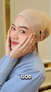 Yrich - Ciput Jilbab Anti Pusing dan Anti Sakit Telinga Bahan Jersey Premium Terbaru