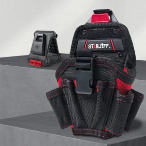 STARJIFF HC2523 Quick Hang Small Electric Drill Bag 1680D Oxford Cloth Wear-Resistant Tool Waist Bag