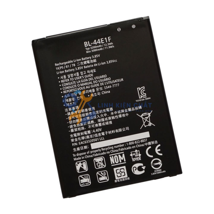 Pin cho LG V20 LS997 US996 (BL-44E1F) 3200mAh Zin - Hàng nhập Khẩu