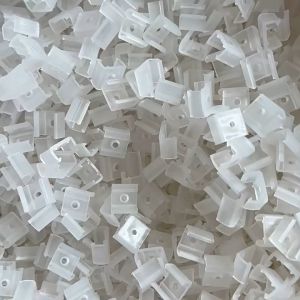 100pcs Klem Dudukan Lampu Neon Flexible Led 12v 220v  Lampu Selang Smd Braket Led Neon Flex