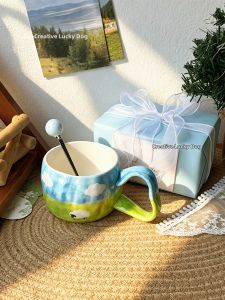 Cute Sheep Ceramic Mug