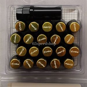 🚩9.9​(ร้าน​ค้าแนะนำ​) น็อตล้อ ​PROJECT​ MU​ 1.5​ และ​ 1.25​  เบอร์15​  น็อตใส่แม็กซ์รูเล็ก​ พร้อมส่ง