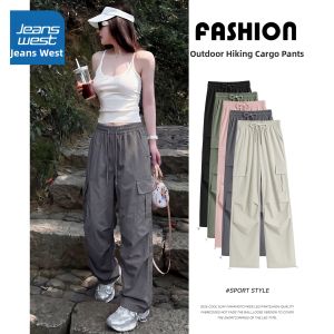 Jeanswest | Summer New Loose High Waist Slimming Work Pants