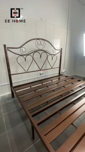 LaMoison COMBO SET Queen Size Bed Frame With Queen Spring Mattress Katil Queen Tilam Queen 10.5 INCH - CM-BF82