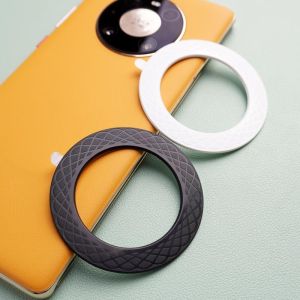 แผ่นแม่เหล็กบางเฉียบ 1/2/3/5 ชิ้น สำหรับติดด้านหลังโทรศัพท์มือถือ ใช้กับที่ยึดแม่เหล็ก Magsafe สำหรับ iPhone 17 16 Samsung