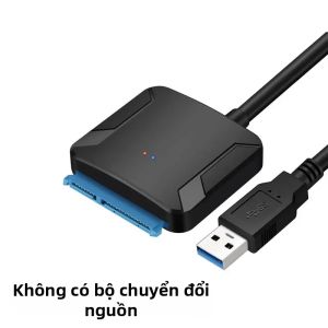 Cáp Chuyển Đổi USB 3.0 Sang SATA Cho Ổ Cứng SSD/HDD 3.5/2.5 Inch - Hỗ Trợ Ổ Cứng SATA III Tương Thích UASP Với USB 1.1/2.0/3.0