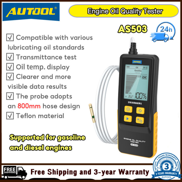 AUTOOL AS503 Engine Oil Tester with Digital Display for Auto Check