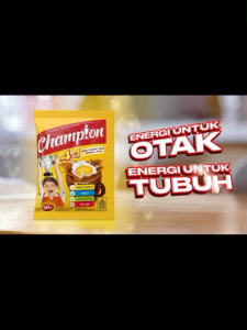 CHAMPION Susu Cokelat Renceng isi 10 Sachet