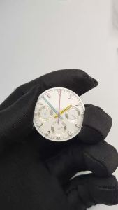 VK63 Hands Colorful Luminous Chronograph Pointers Airplane Second Hand Replacement Watch Repair Accessories For VK63 Movement