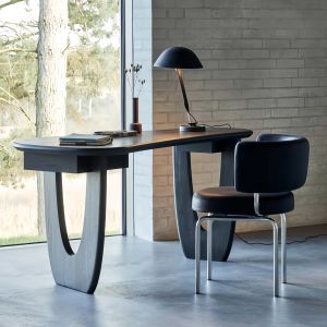 French Style Retro Solid Wood Designer Study Desk