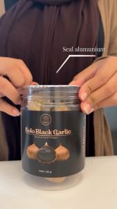 TruOrganic Solo Black Garlic 250gr - Bawang Hitam Tunggal | Bawang Hitam Premium