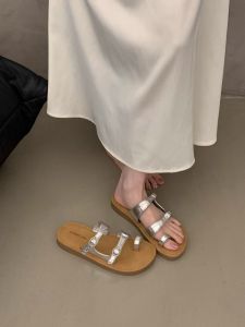 Stunning Thick Heel Birkenstock Slippers Womens Summer Outdoor Beach Sandals Roman Style Slip-On Shoes Korean Fashion