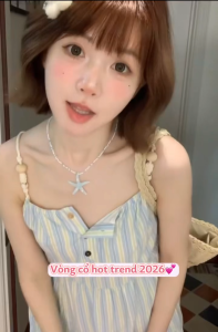 Dây chuyền sao biển vỏ sò sâu chuỗi tiểu thư nàng thơ dễ thương đi biển phối đồ chụp ảnh quà tặng rẻ