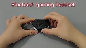 TIMACK X15 Bluetooth Earphones Gaming Headset With LED Display Ultra-low Latency 2 Modes Noise Cancelling TWS Wireless Earpods For Game With Mic