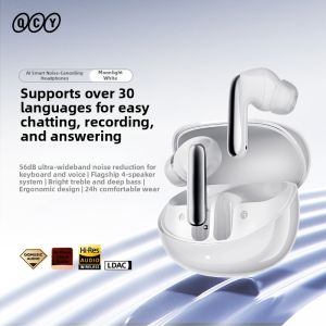 QCY | Active Noise Cancellation In-ear Wireless AI Translation Sports Earphones