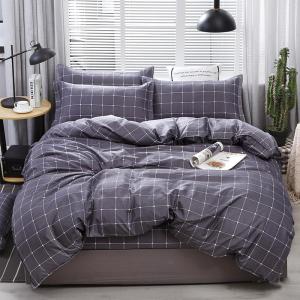 Aloe Cotton Bedding Set with Flannel Duvet Cover