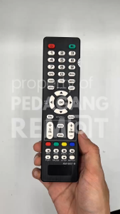 Remote Mesin TV Digital Tuner WCOM Tipe SPQ8991N-DVB / Remot Mesin TV Tabung Digital DVBT2 WCOM