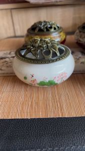 Lư xông đốt trầm hương nhang khoanh  đồ thờ cúng phong thuỷ